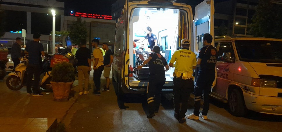 Zonguldak’ın Ereğli ilçesinde motosiklet ile otomobilin çarpıştığı trafik kazasında 1