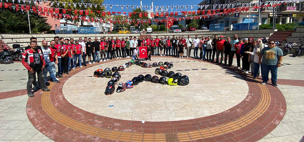 30 Ağustos Zafer Bayramı’nın 101. yıldönümünde Safranbolu’da bir araya gelen