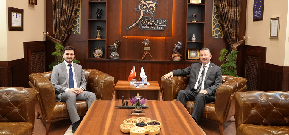 Karabük Baro Başkanı Av. Emrah Köklü, Karabük Üniversitesi Rektörü Prof.