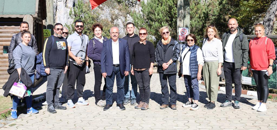 Safranbolu Belediye Başkanı Elif Köse, Pınarbaşı Belediye Başkanı Şenol Yaşar’ın