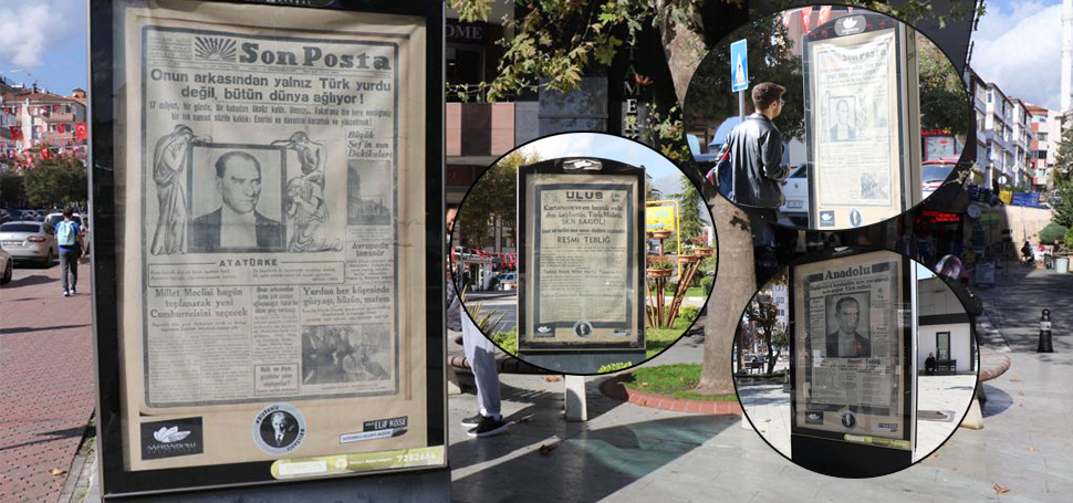 Safranbolu Belediyesi Türkiye Cumhuriyeti’nin Kurucusu Gazi Mustafa Kemal Atatürk’ün vefatının