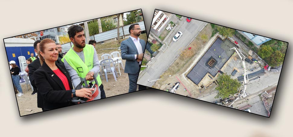 Hayırsever İş İnsanı Soner Özbey ile Safranbolu Belediye Başkanı Elif