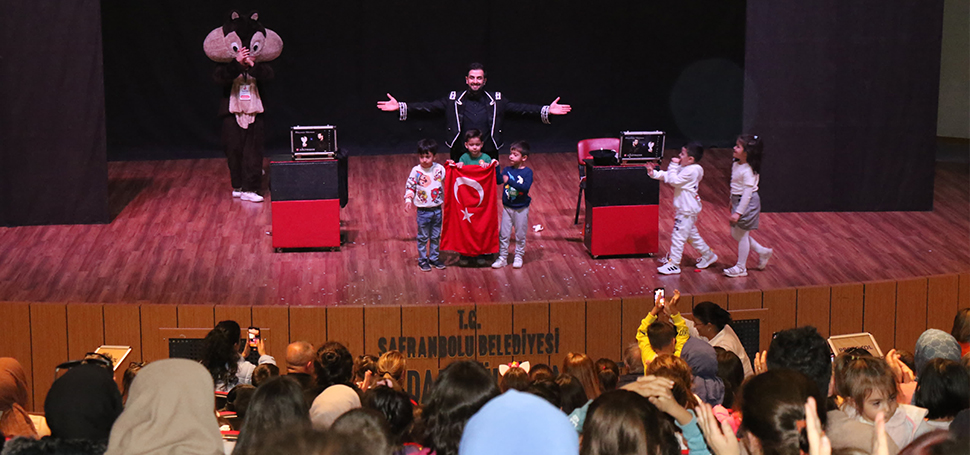 Safranbolu Belediyesi’nin çocuklara armağanı olan ve 14-18 Kasım tarihleri arasında