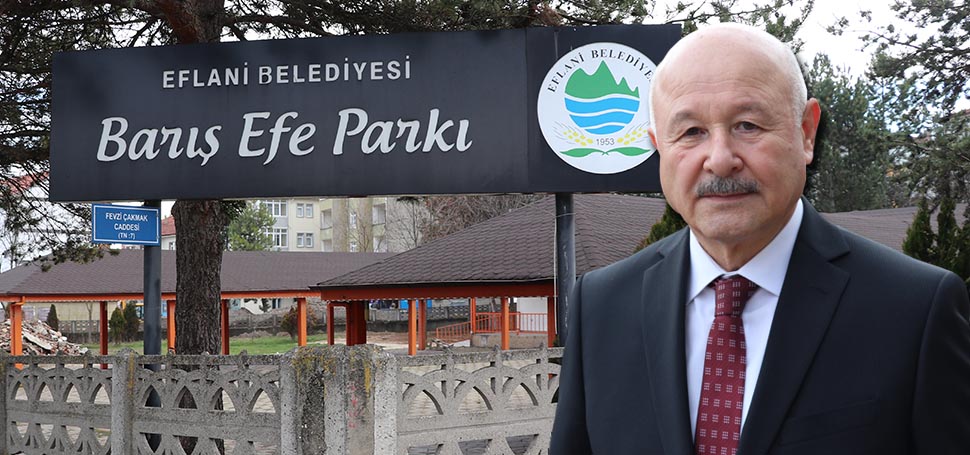 Eflani Belediyesince Şehit Barış Efe Parkı’na düğün salonu inşa edilmesi
