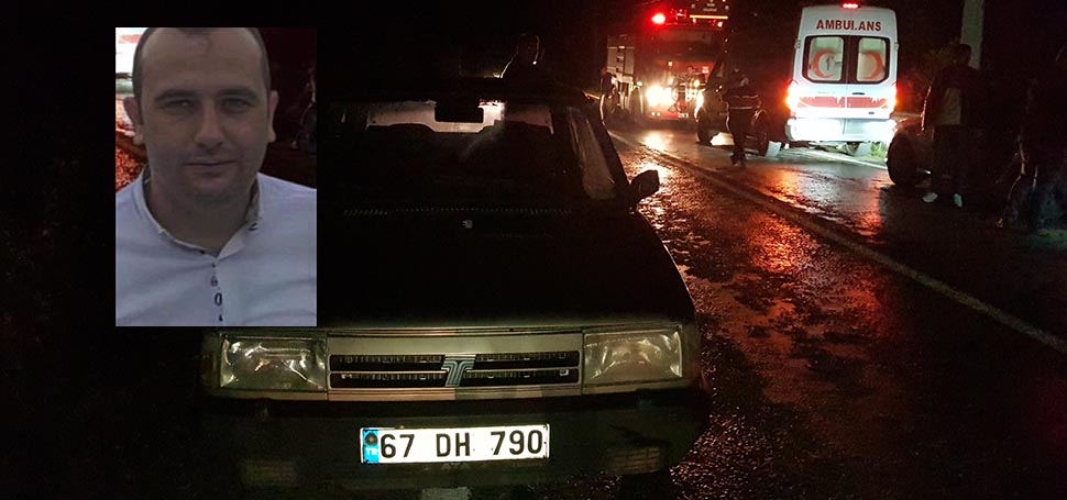 Kazada ağır yaralanan kişi hayatını kaybetti Karabük’ün Yenice ilçesinde arızalanan otomobiline bakmak için indiği sırada bir