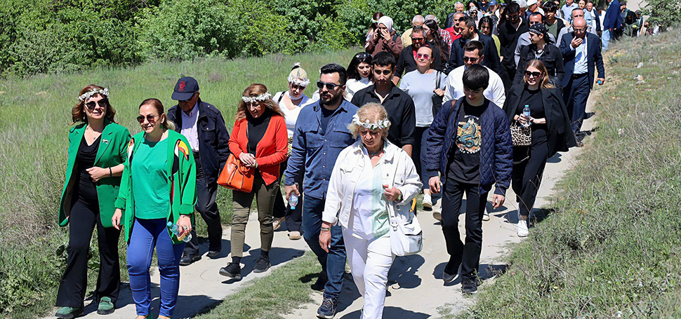 Baharın habercisi olan Hıdırellez Karabük’ün Safranbolu ilçesinde kutlandı. Baharın müjdecisi