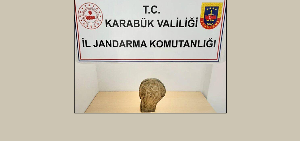 Karabük’ün Safranbolu ilçesinde tarihi eser kaçakçılığına yönelik düzenlenen operasyonda 2