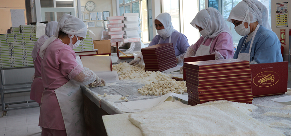 UNESCO Dünya Mirası Listesi’nde yer alan Karabük’ün Safranbolu ilçesinde lokum