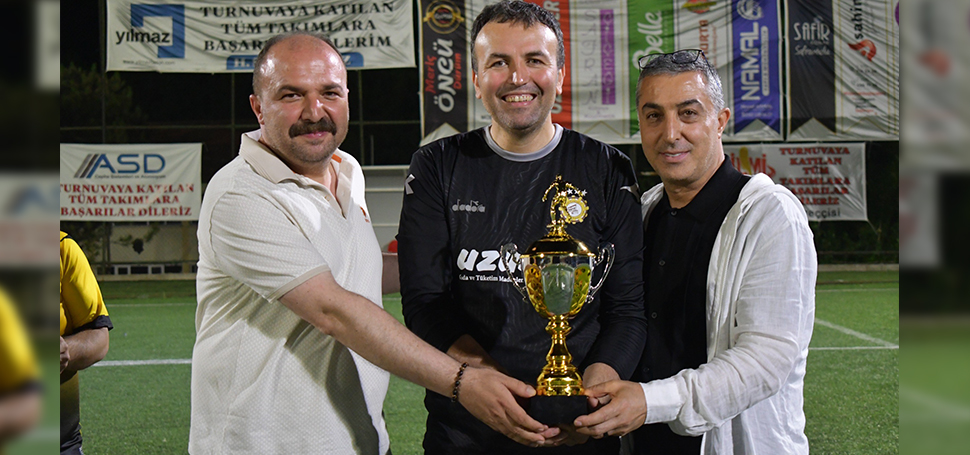 Karabük’ün Safranbolu ilçesinde düzenlenen 9. Altın Safran Kurumlar Arası Futbol