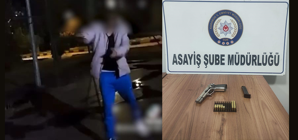 Karabük’te havaya ateş açtıkları gerekçesiyle yakalanan 2 şüpheliye adli ve