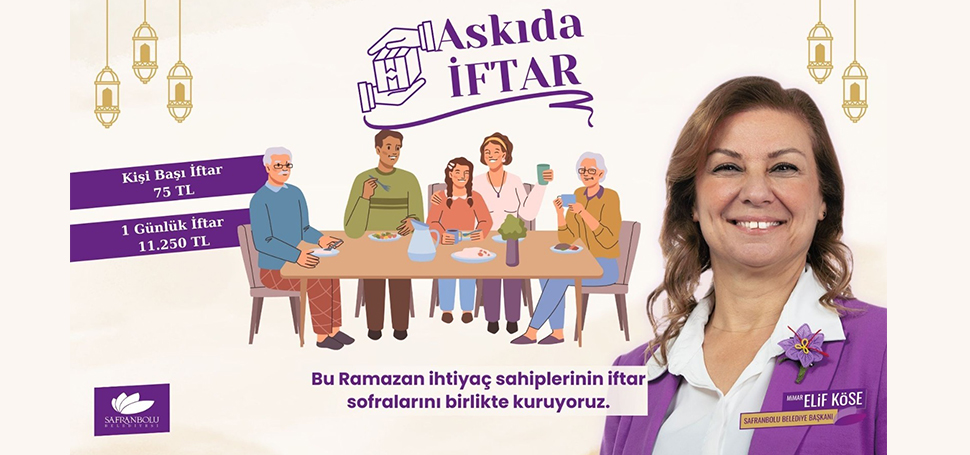 Safranbolu Belediyesi, Ramazan ayı boyunca ihtiyaç sahibi vatandaşlara yönelik anlamlı