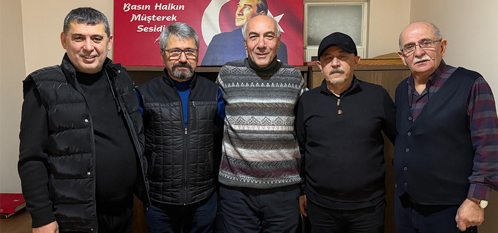 Karabük Gazetecileri ve İletişim Derneği Yöneticileri, Gerçek Haber’i ziyaret ederek