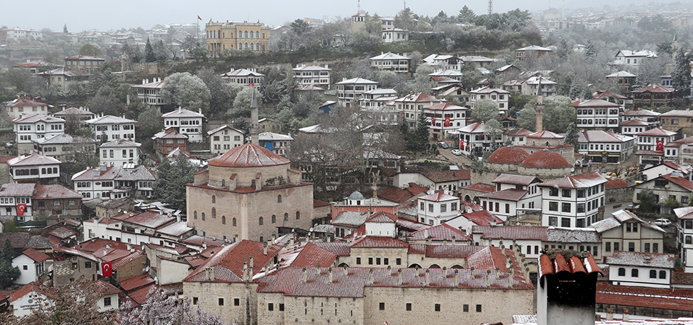 Karabük’ün yüksek kesimlerinde kar yağışı devam ediyor. UNESCO Dünya Miras