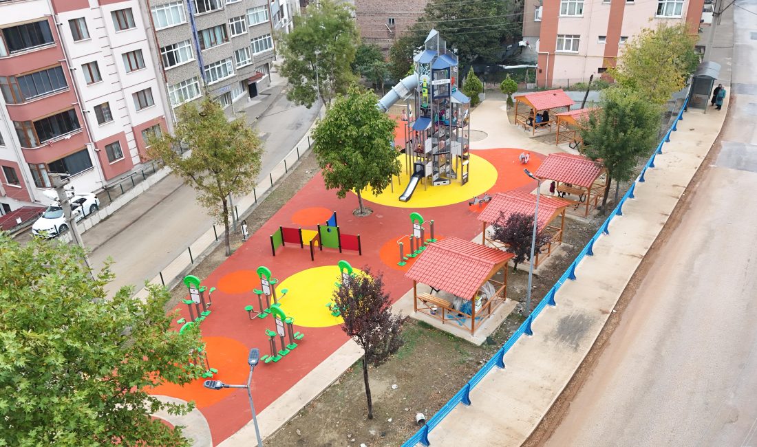 Karabük Belediyesi, şehir genelindeki park ve açık hava spor alanlarını