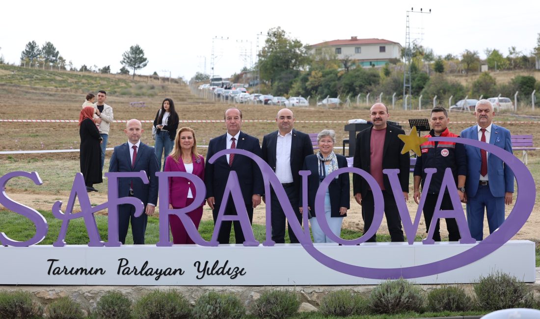 Safranbolu’da Safran Hasadı ve Gastronomi Şöleni kapsamında gerçekleştirilen “Safranova” etkinliği