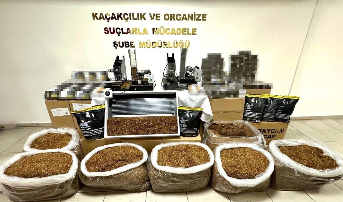 Karabük’te kaçak tütün operasyonu: 2 gözaltı Karabük‘te polis ekipleri tarafından düzenlenen operasyonda, kaçak tütün imalatı yapılan