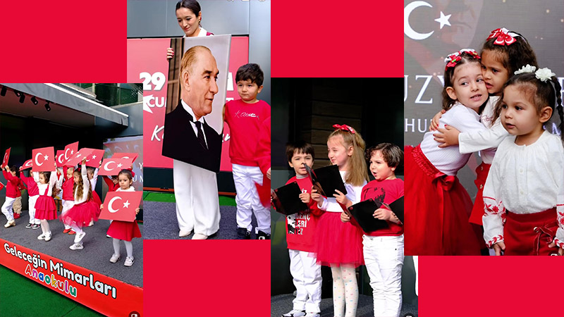 Geleceğin Mimarları Anaokulu Cumhuriyet Bayramı’nı kutladı Safranbolu’da Geleceğin Mimarları Anaokulunda 29 Ekim Cumhuriyet Bayramı coşkuyla kutlandı.