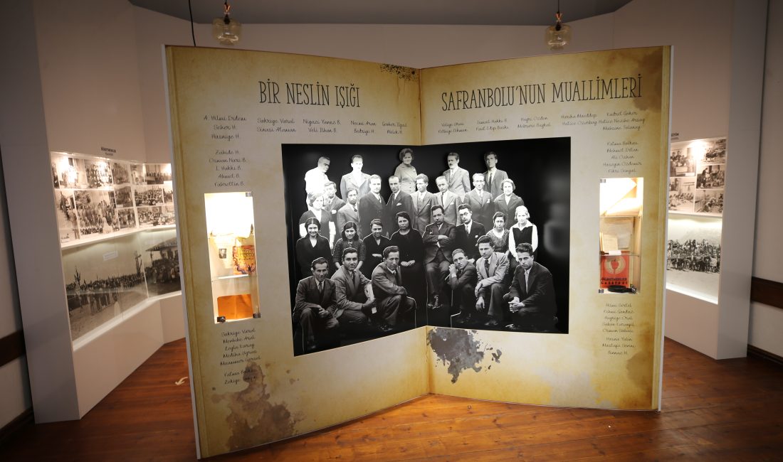 Karabük’ün Safranbolu ilçesinde, kentin tarihini, kültürel mirasını ve eğitim birikimini