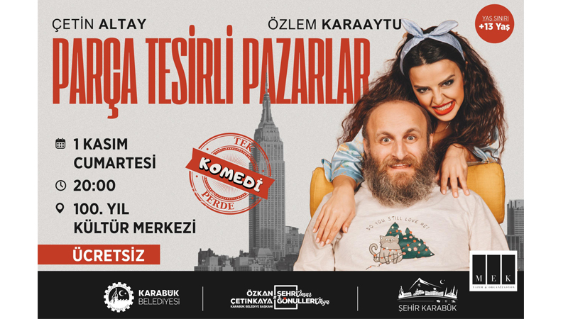 Karabük Belediyesi, kültür ve sanat etkinlikleri kapsamında vatandaşları eğlenceli bir