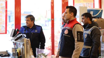 Safranbolu Kaymakamlığı işyerleri denetim komisyonu tarafından ilçe genelinde çok yönlü