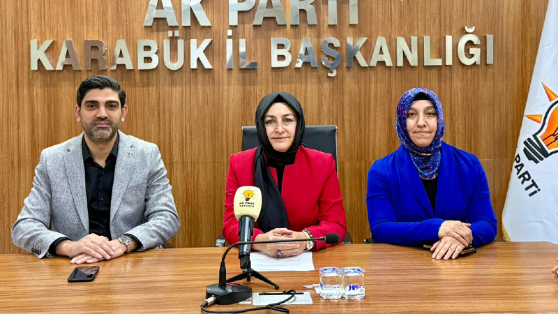 AK Parti Karabük İl Kadın Kolları Başkanı Hülya Uluçay, 25
