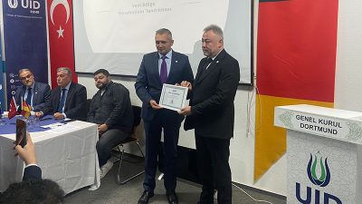 UID Ruhr Bölgesi Olağan Genel Kurulu Almanya’nın Dortmund şehrinde, delegelerin