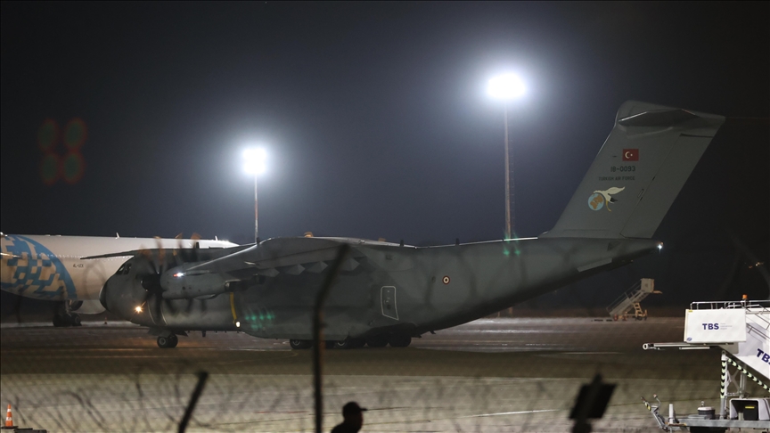 Gürcistan-Azerbaycan sınırında düşen “C130” tipi askeri kargo uçağında şehit olan