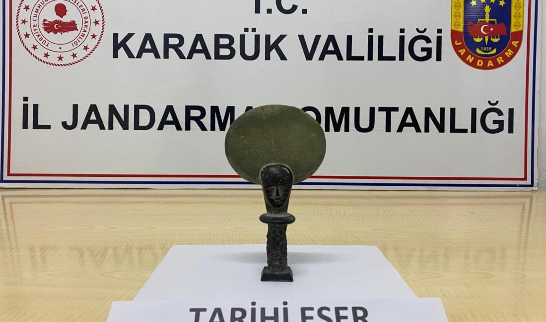 Karabük’ün Safranbolu ilçesinde jandarma ekiplerince düzenlenen operasyonlarda Antik Mısır dönemine