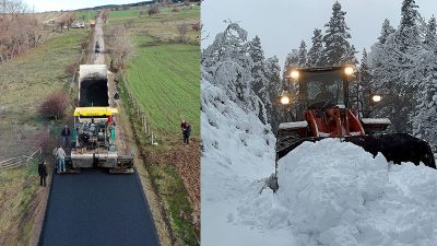 Kastamonu İl Özel İdaresi ekipleri, kar yağışının ardından kentin bazı