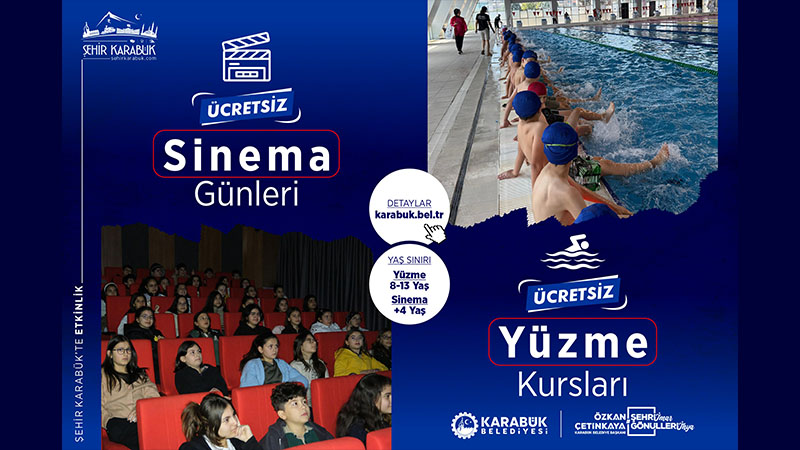 Karabük Belediyesi, çocukların sportif ve kültürel gelişimlerine katkı sunmak amacıyla