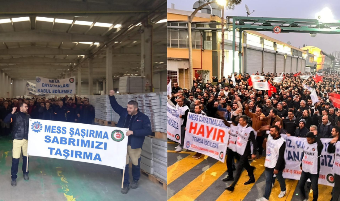 Özçelik-İş Sendikası Genel Başkanı Yunus Değirmenci, binlerce metal emekçisini yakından