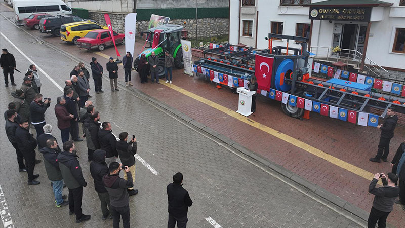 Zonguldak Orman Bölge Müdürlüğü tarafından ORKÖY destekleri üretim mekanizasyonu projeleri