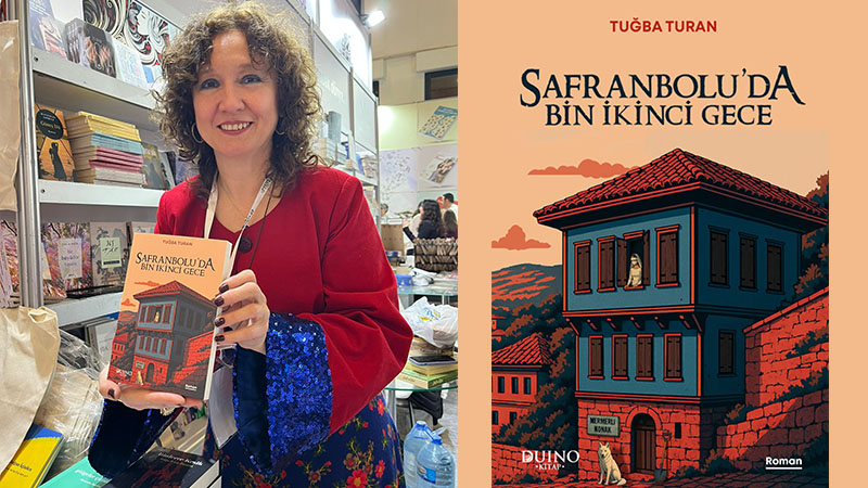 Eflani’nin 17 yıllık eczacısı ve Tuğba Eczanesi’nin sahibi, Mor Safran