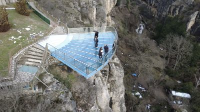 Karabük’ün UNESCO Dünya Kültür Mirası Listesi’nde bulunan Safranbolu ilçesinde İncekaya