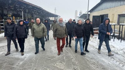 Kdz. Ereğli Belediye Başkanı Halil Posbıyık, kentte etkili olan kar