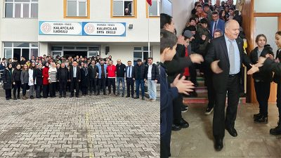 Karabük’ün Yenice ilçesinde emekliye ayrılan eğitimci Muzaffer Ramazan Çaylı, görev