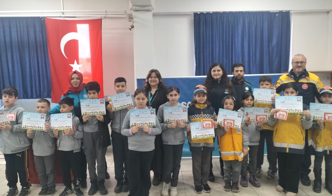 Karabük İl Sağlık Müdürlüğü tarafından çocuklarda sağlık bilincini oluşturmak ve