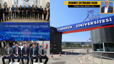 Karabük Üniversitesi geçtiğimiz cuma günü, biri sabah diğeri öğleden sonra