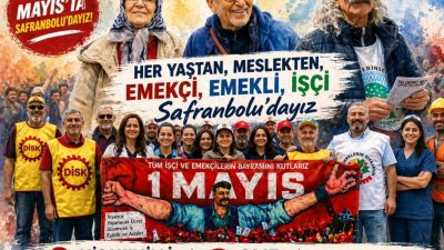 Karabük’te 1 Mayıs İşçi Bayramı kutlamaları bu yıl Safranbolu ilçesinde