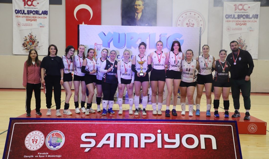 Karabük’te Yurt Lig Voleybol Karadeniz Grup (1) müsabakaları tamamlandı. Organizasyon