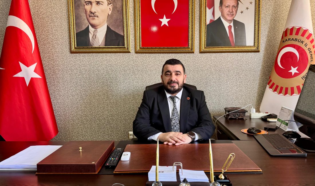 Karabük İl Genel Meclisi Başkanı Ahmet Okan Kırman, 3 Nisan