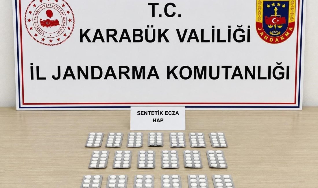 Karabük‘te jandarma ekiplerince düzenlenen uyuşturucu operasyonlarında sentetik ecza, skunk ve