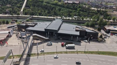 Karabük Belediye Başkanı Özkan Çetinkaya, yapımı devam eden yeni Şehirlerarası Otobüs