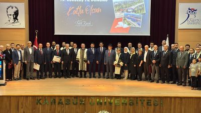 Karabük Üniversitesi’nin 19. kuruluş yıl dönümü dolayısıyla 15 Temmuz Konferans