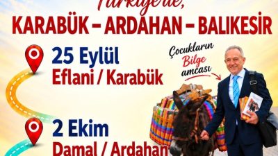 Çocukların Bilge Amcası Ersin Bilge, Anadolu yollarına yeniden çıkıyor “Sevgi
