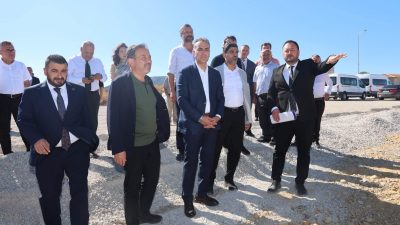 Karabük Valisi Oktay Çağatay, Eskipazar Organize Sanayi Bölgesi’nde (OSB) 5 bin