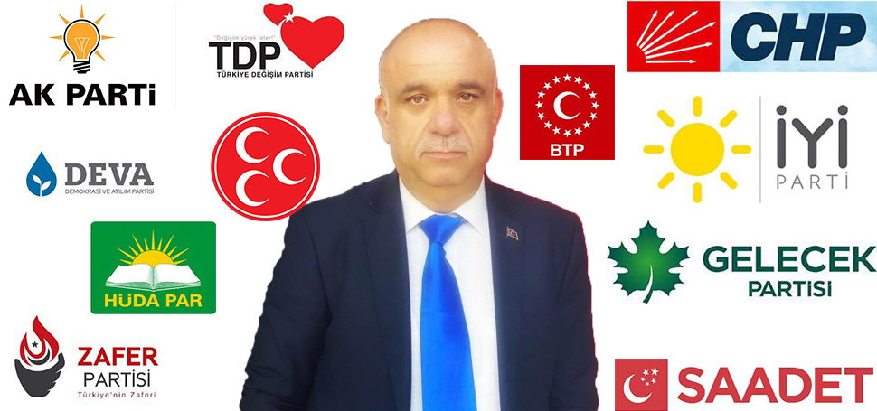 Kilis’te ki siyasi parti İl Başkanları Kilis TV 79 &