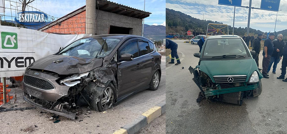 Karabük’ün Eskipazar ilçesinde meydana gelen zincirleme trafik kazasında 3 kişi