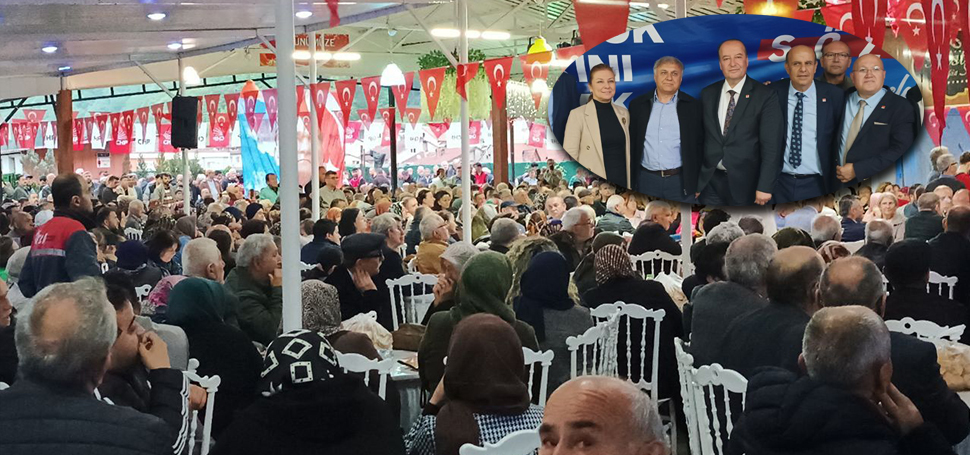 CHP MİLLETVEKİLİ ADAYLARINA YENİCE’DE MİTİNG GİBİ KARŞILAMA Cumhuriyet Halk Partisi Yenice İlçe Başkanlığı tarafından Hıdırellez dolayısı ile
