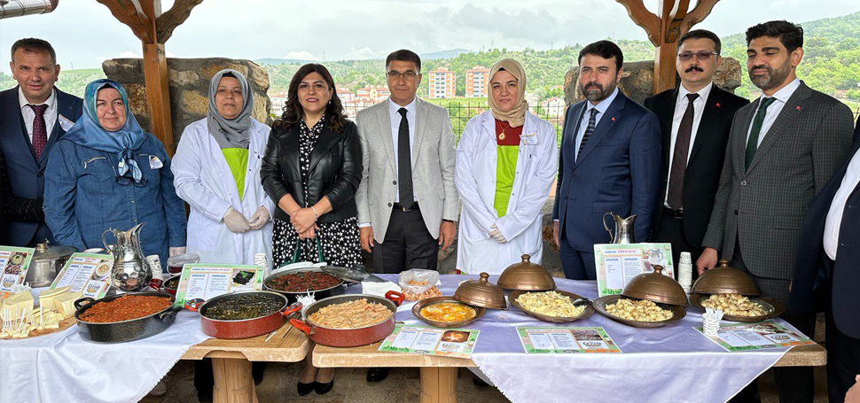 Karabük’ün Eskipazar ilçesinde “Türk Mutfağı Haftası” kapsamında düzenlenen etkinlikte yöresel
